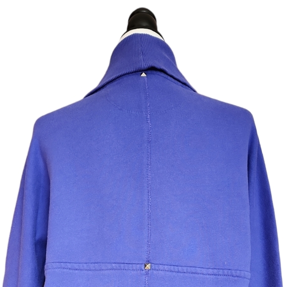 Aritzia Wilfred Diderot Blue Cocoon Cardigan Sweater - Picture 13 of 16